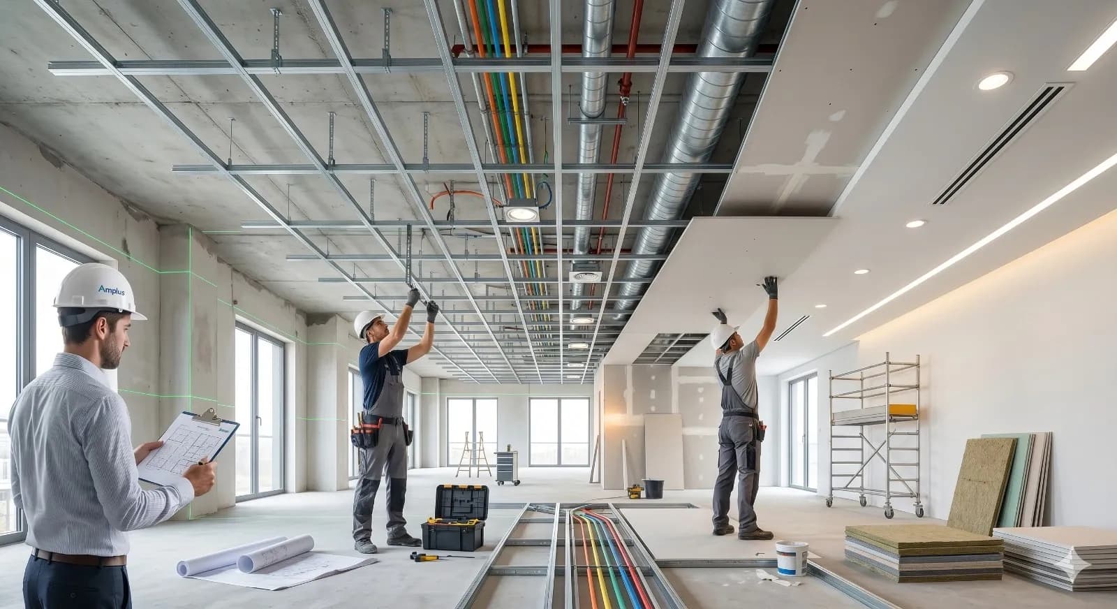 False Ceiling Installation